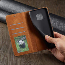 Charger l'image dans la galerie, C’est pour ton phone Étui magnétique en cuir pour Huawei