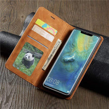 Charger l'image dans la galerie, C’est pour ton phone Étui magnétique en cuir pour Huawei