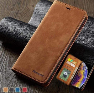C’est pour ton phone Étui magnétique en cuir pour Samsung série A