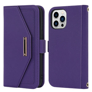 C’est pour ton phone Violet / Case & Strap / Pour iPhone SE2022 Étui portefeuille à lanières pour iPhone