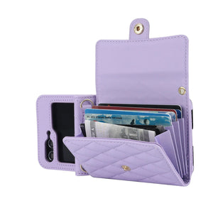 C’est pour ton phone Violet / Case & Strap / Pour Samsung Z Flip 4 Étui pour Samsung Galaxy Z Flip
