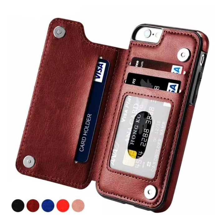 C’est pour ton phone Coque avec porte cartes en cuir pour iPhone 12 et plus